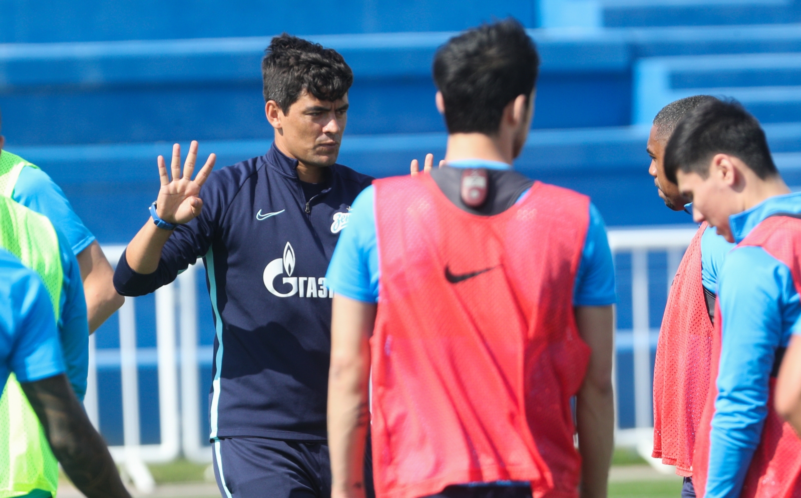 «Газпром»-тренировочные сборы в Катаре: 20 января, утренняя тренировка