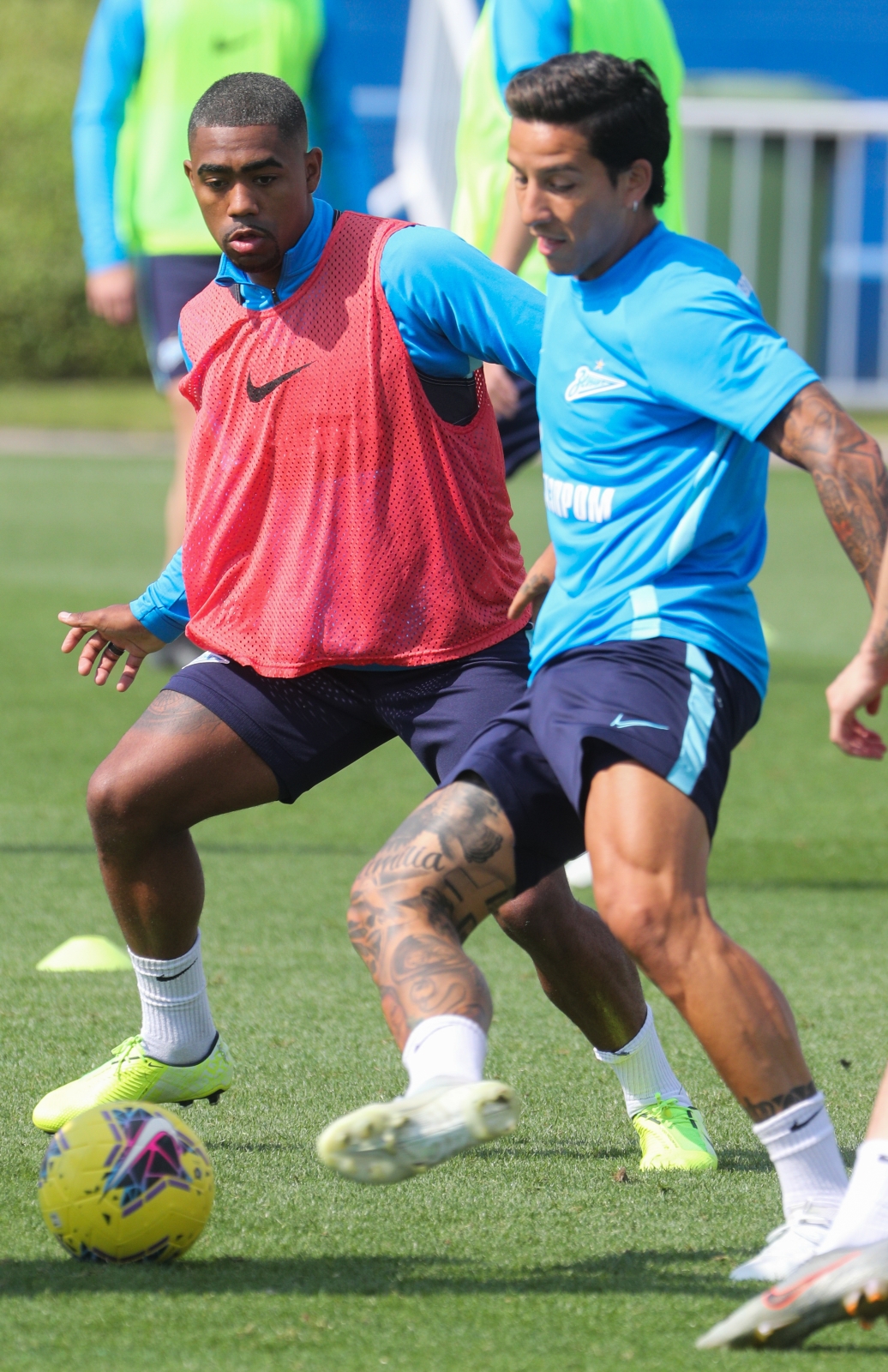 «Газпром»-тренировочные сборы в Катаре: 20 января, утренняя тренировка