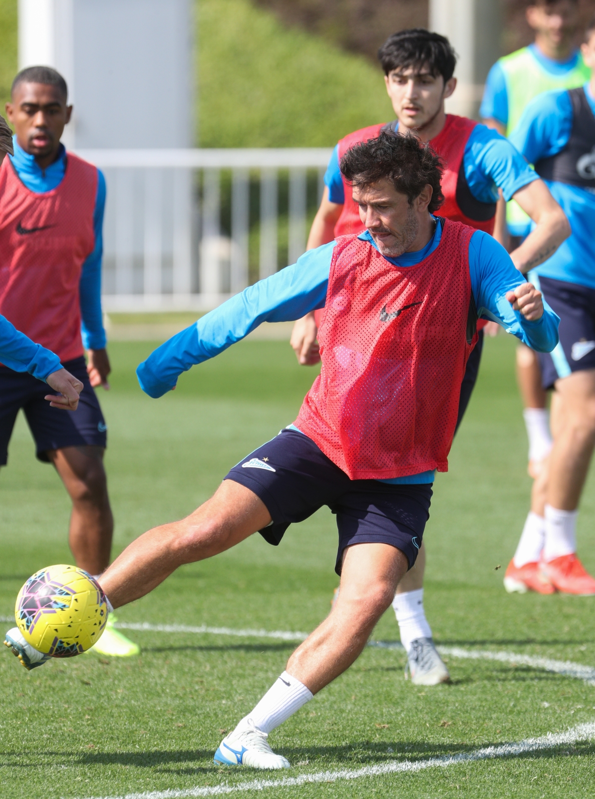 «Газпром»-тренировочные сборы в Катаре: 20 января, утренняя тренировка