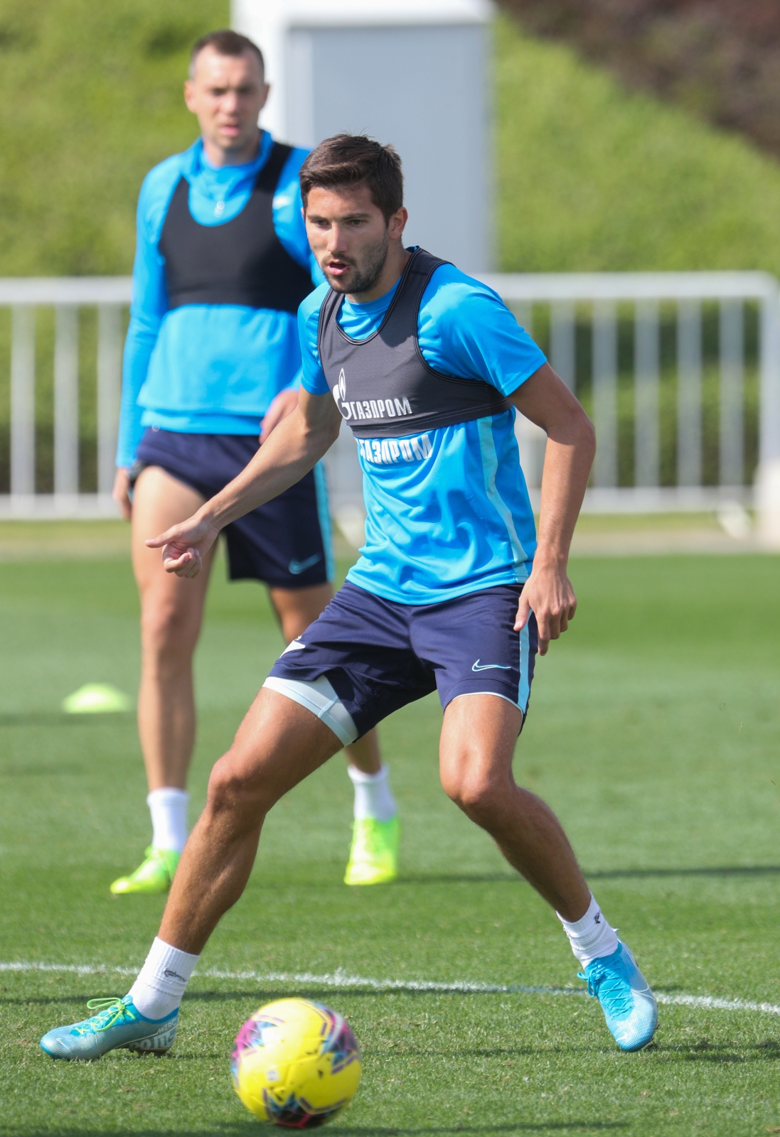 «Газпром»-тренировочные сборы в Катаре: 20 января, утренняя тренировка