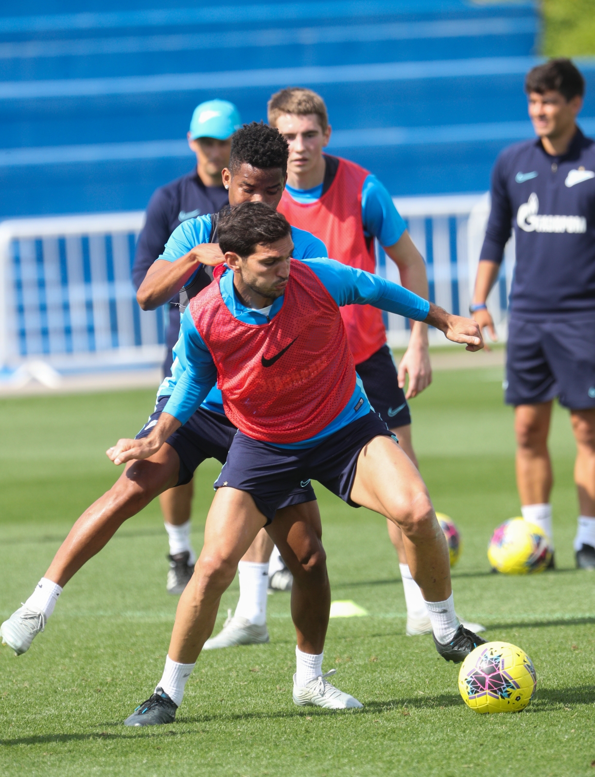 «Газпром»-тренировочные сборы в Катаре: 20 января, утренняя тренировка