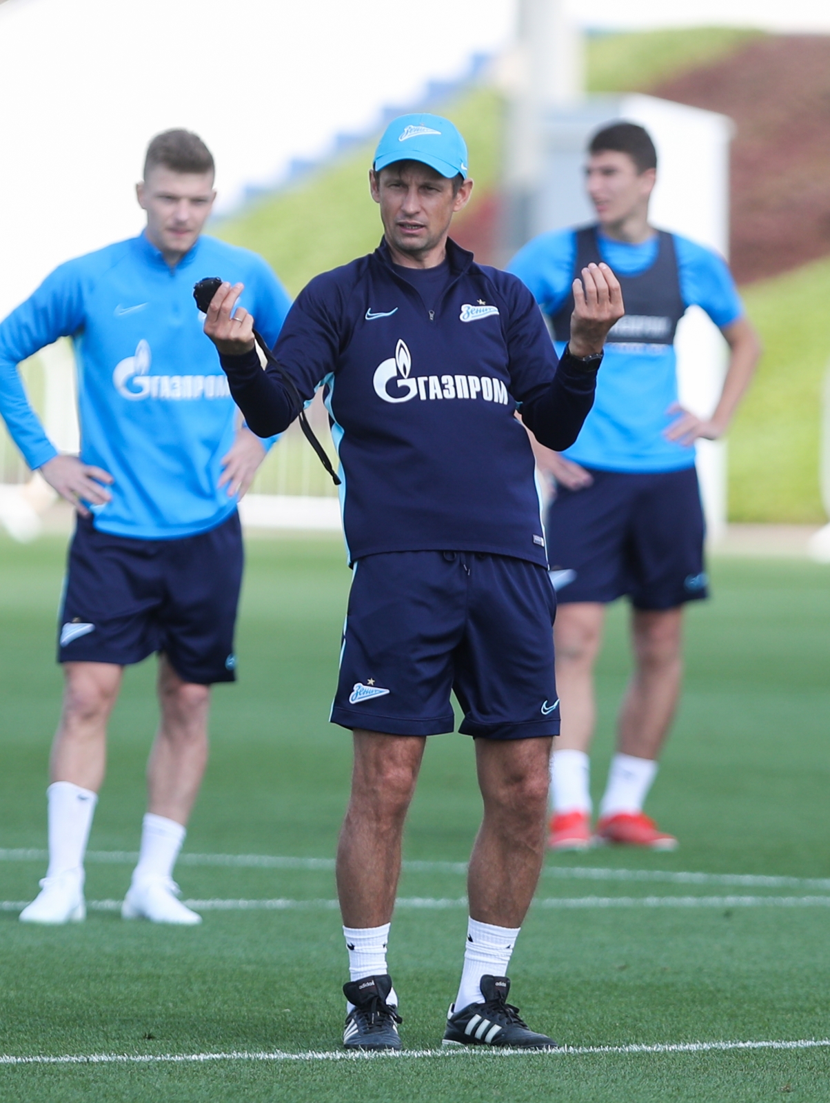 «Газпром»-тренировочные сборы в Катаре: 20 января, утренняя тренировка
