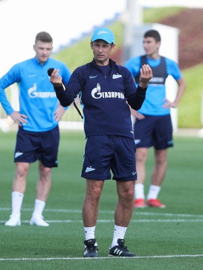 «Газпром»-тренировочные сборы в Катаре: 20 января, утренняя тренировка