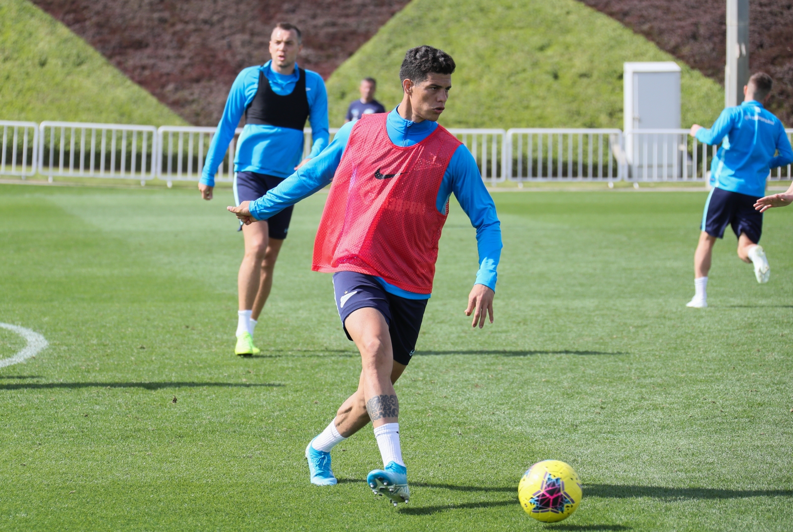 «Газпром»-тренировочные сборы в Катаре: 20 января, утренняя тренировка