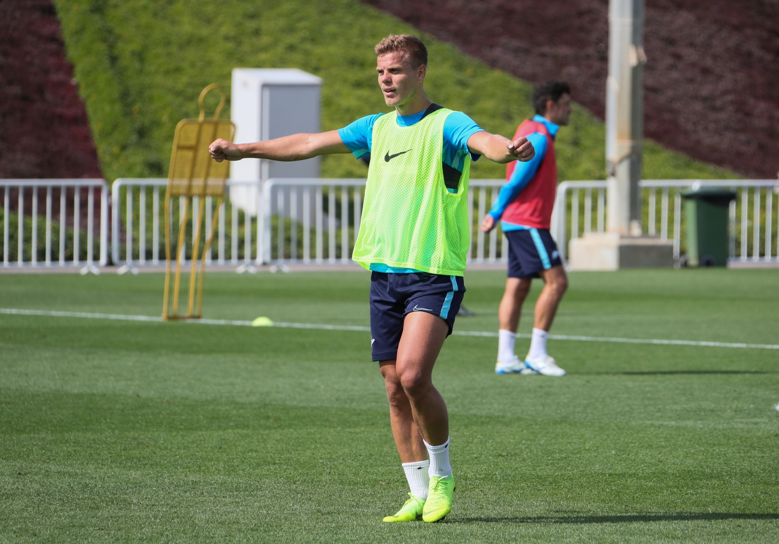 «Газпром»-тренировочные сборы в Катаре: 20 января, утренняя тренировка