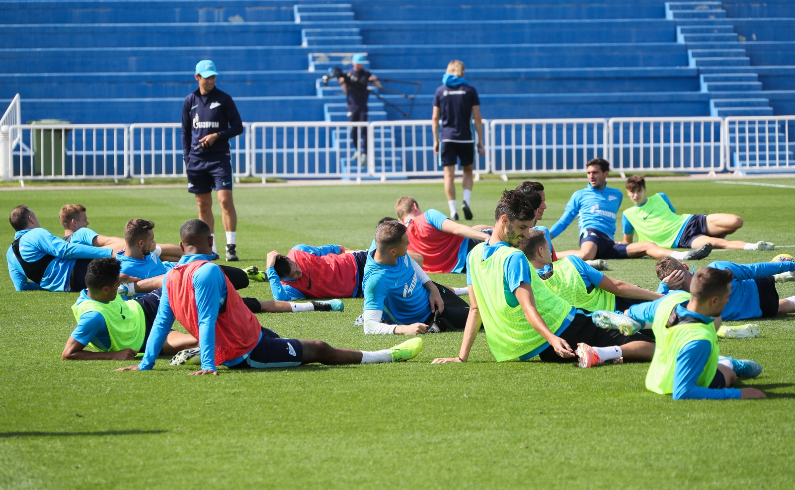 «Газпром»-тренировочные сборы в Катаре: 20 января, утренняя тренировка