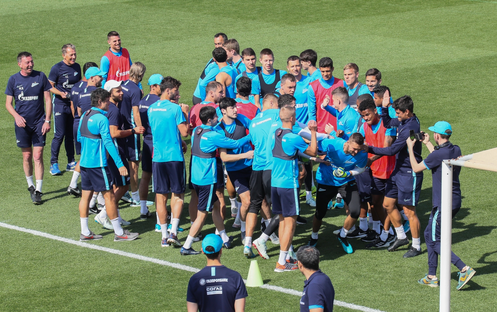«Газпром»-тренировочные сборы в Катаре: 22 января, утренняя тренировка