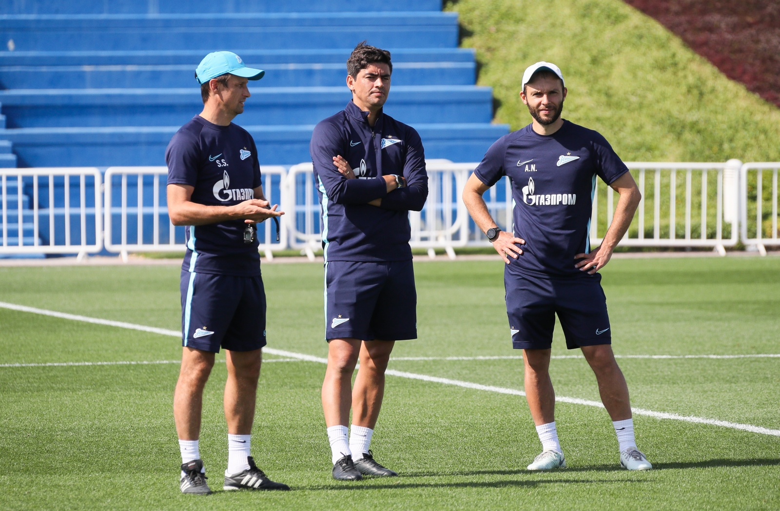 «Газпром»-тренировочные сборы в Катаре: 22 января, утренняя тренировка