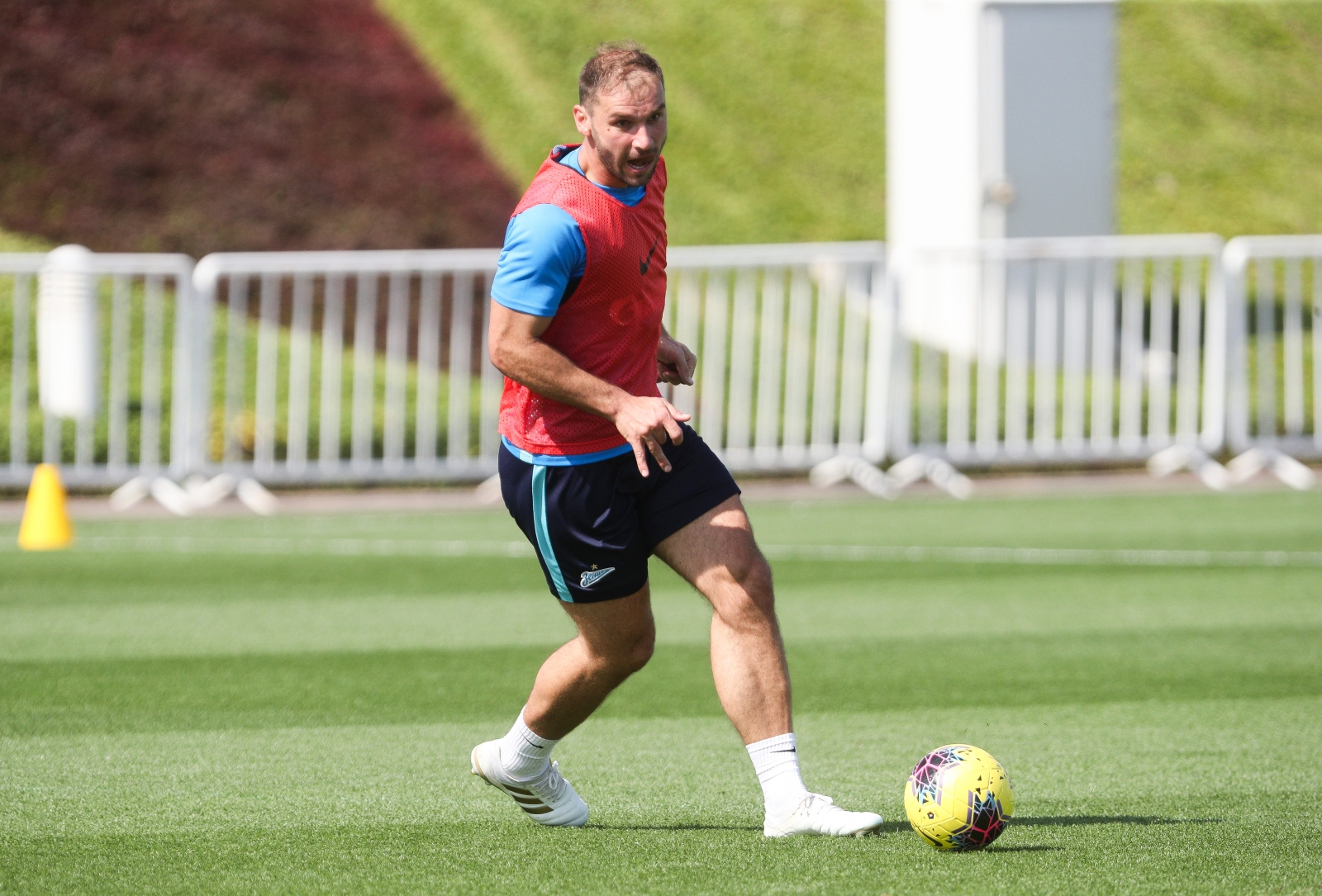 «Газпром»-тренировочные сборы в Катаре: 22 января, утренняя тренировка