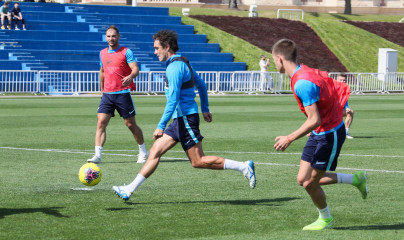 «Газпром»-тренировочные сборы в Катаре: 22 января, утренняя тренировка