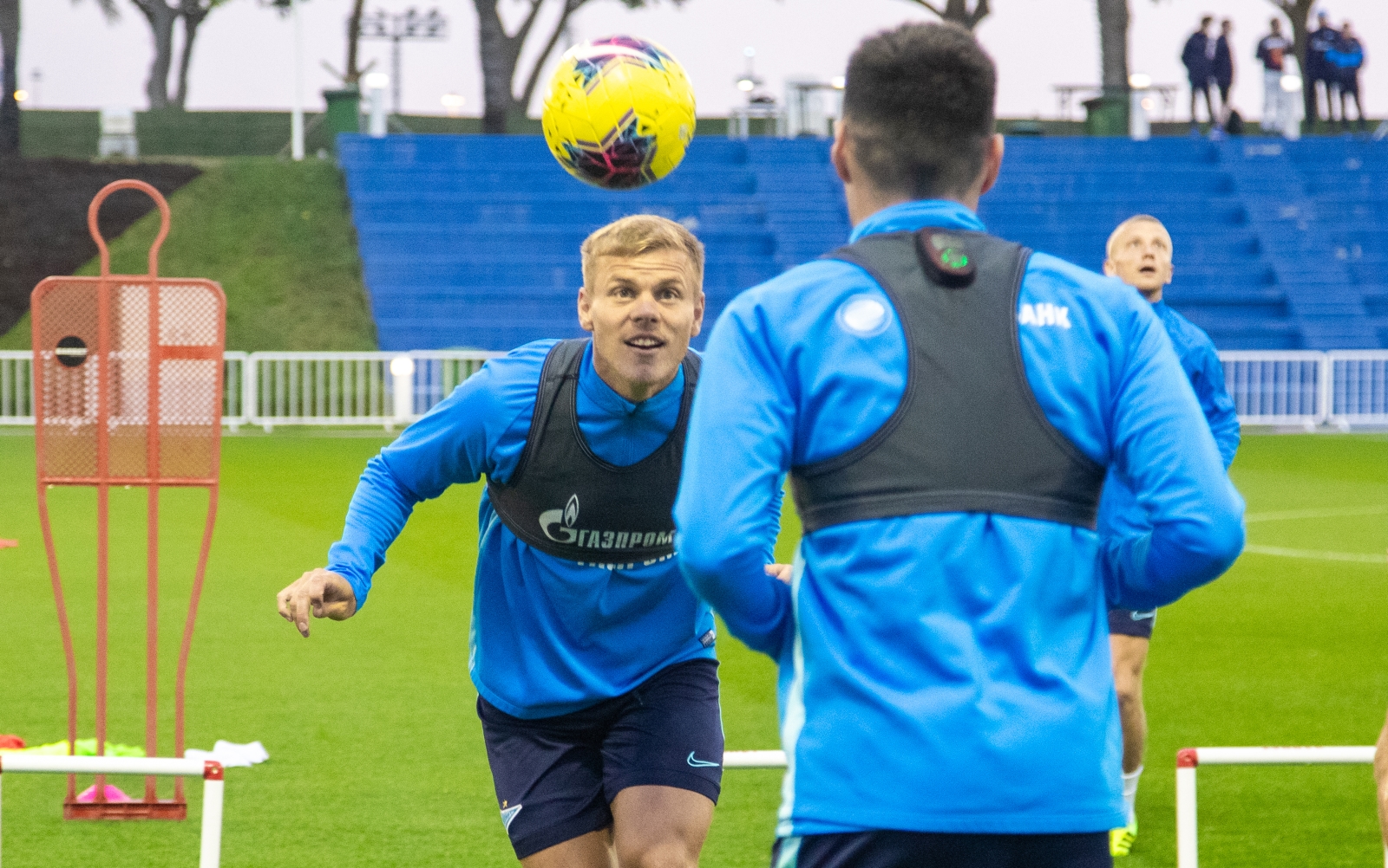 «Газпром»-тренировочные сборы в Катаре: 23 января, вечерняя тренировка