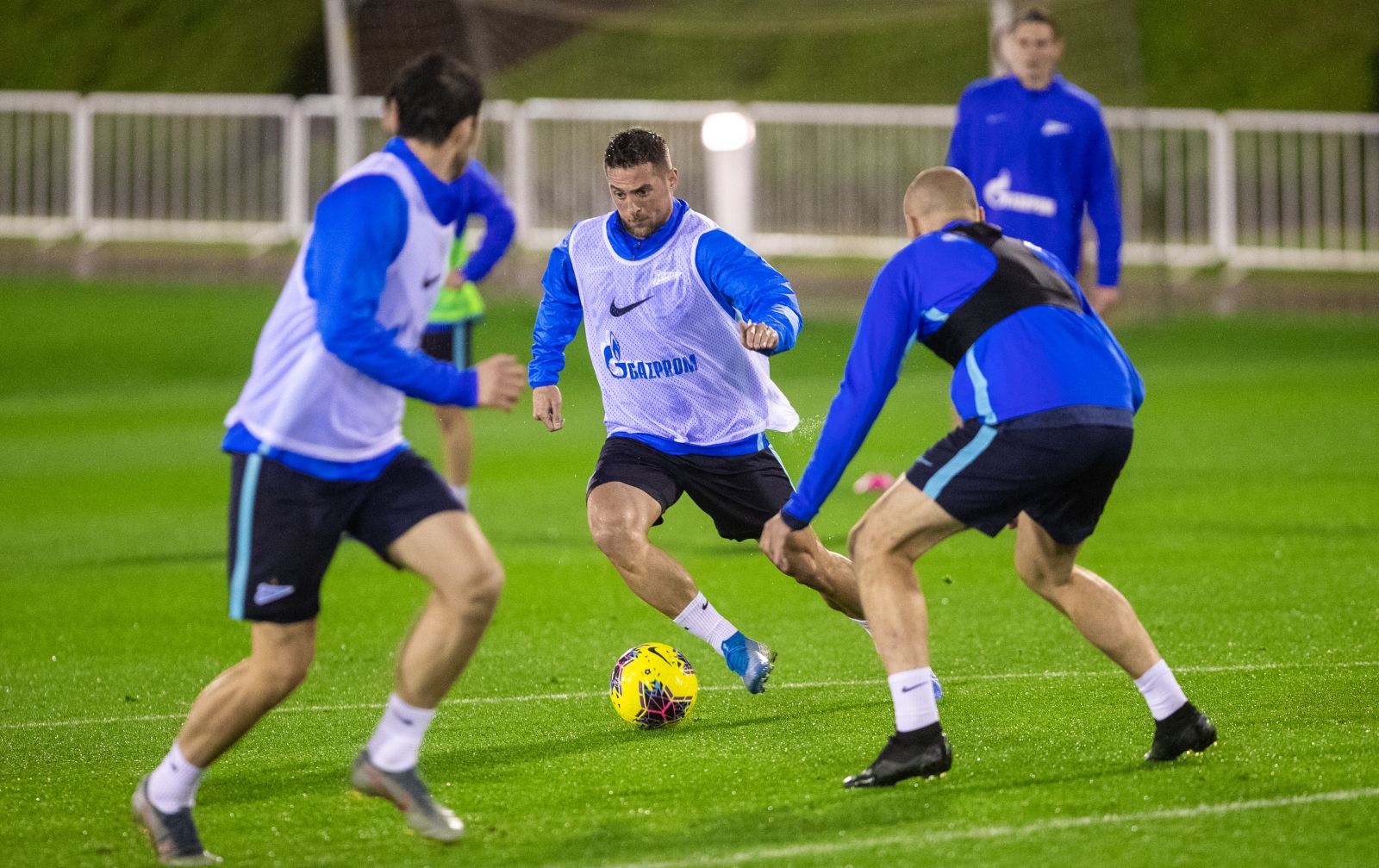 «Газпром»-тренировочные сборы в Катаре: 23 января, вечерняя тренировка