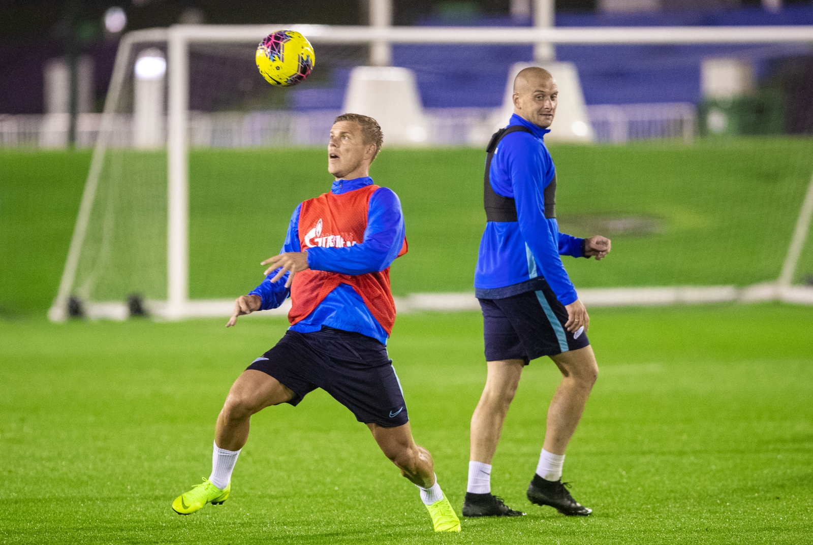 «Газпром»-тренировочные сборы в Катаре: 23 января, вечерняя тренировка