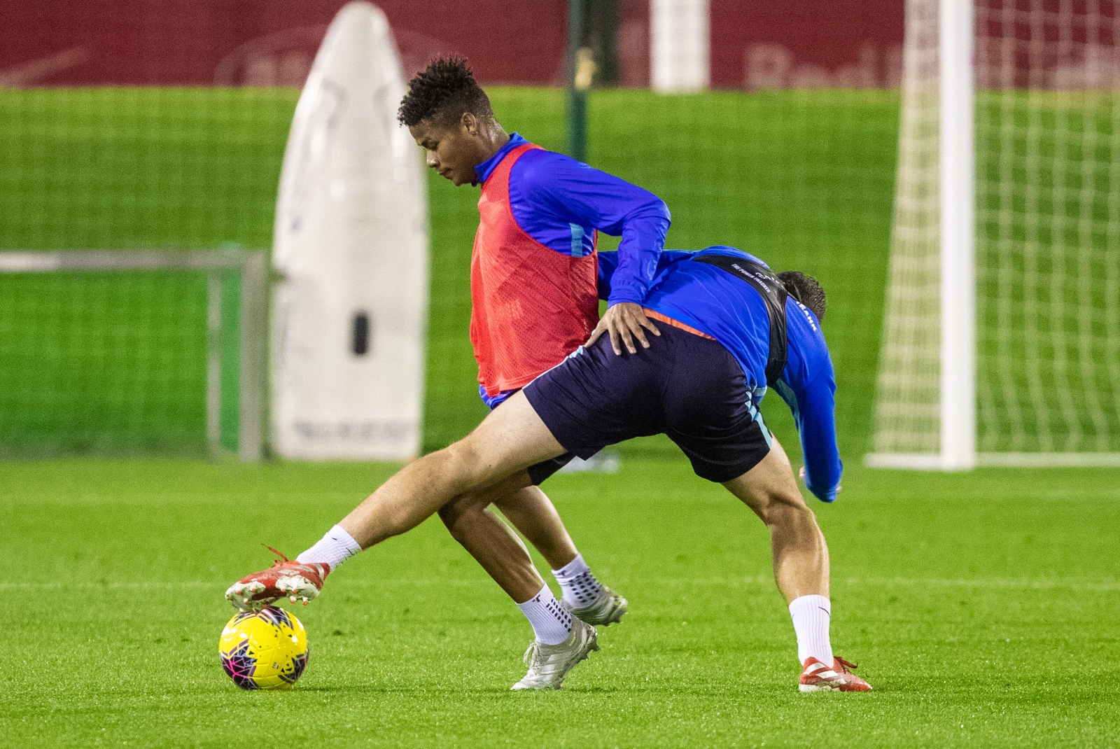 «Газпром»-тренировочные сборы в Катаре: 23 января, вечерняя тренировка