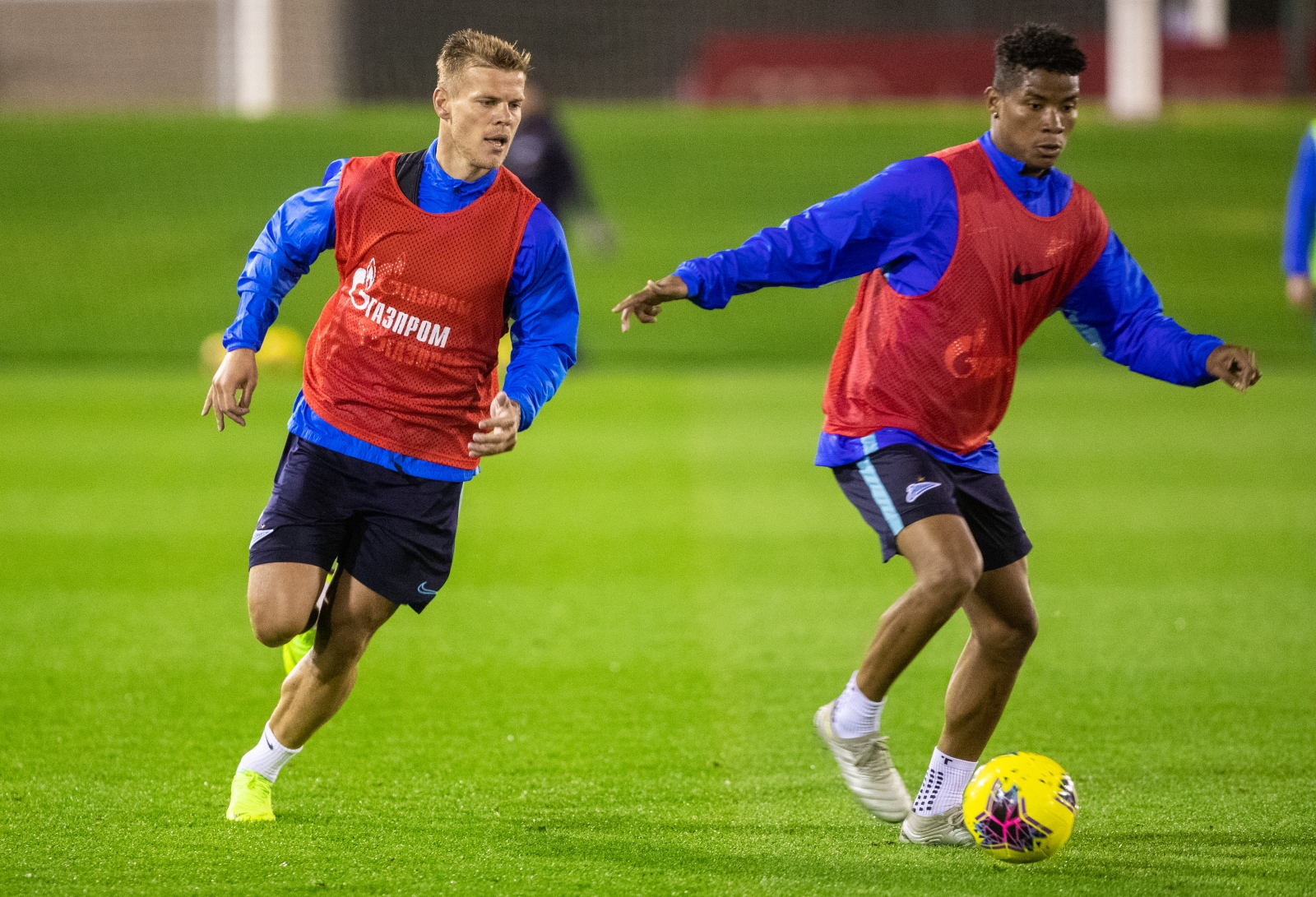 «Газпром»-тренировочные сборы в Катаре: 23 января, вечерняя тренировка