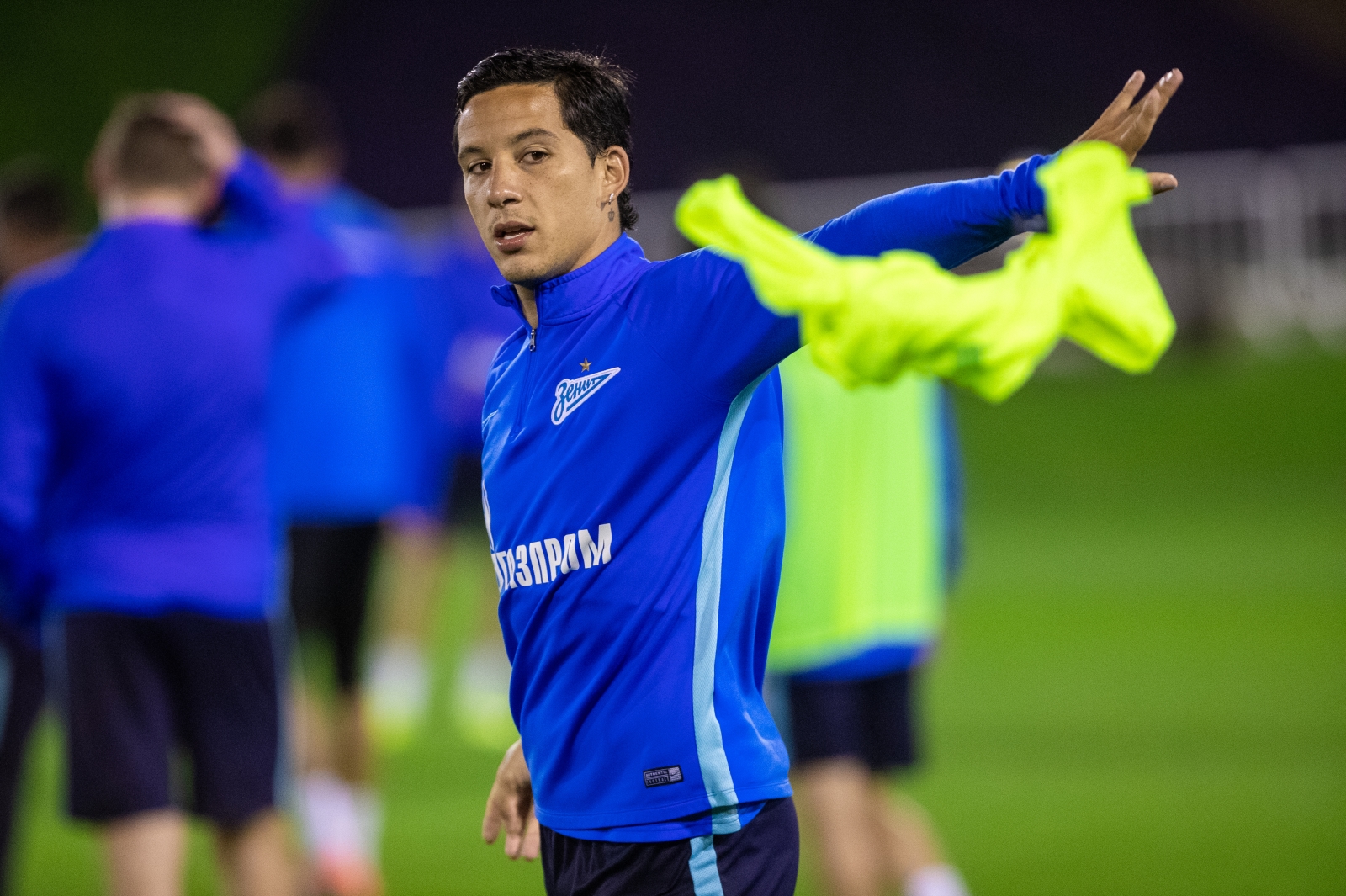 «Газпром»-тренировочные сборы в Катаре: 23 января, вечерняя тренировка