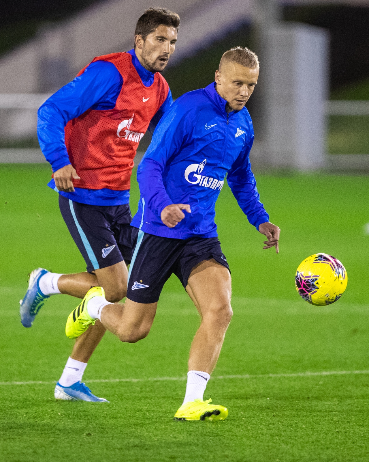 «Газпром»-тренировочные сборы в Катаре: 23 января, вечерняя тренировка