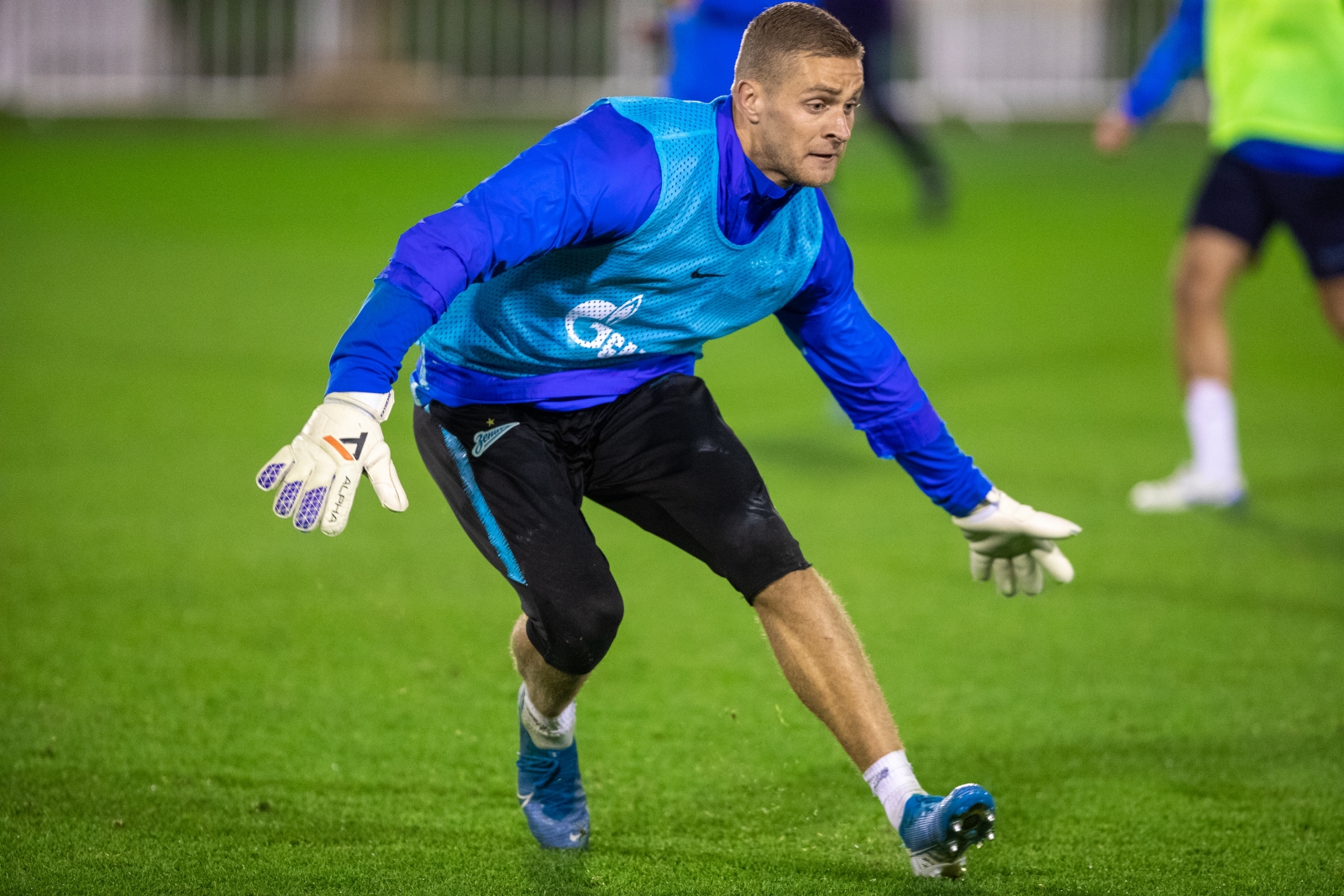 «Газпром»-тренировочные сборы в Катаре: 23 января, вечерняя тренировка