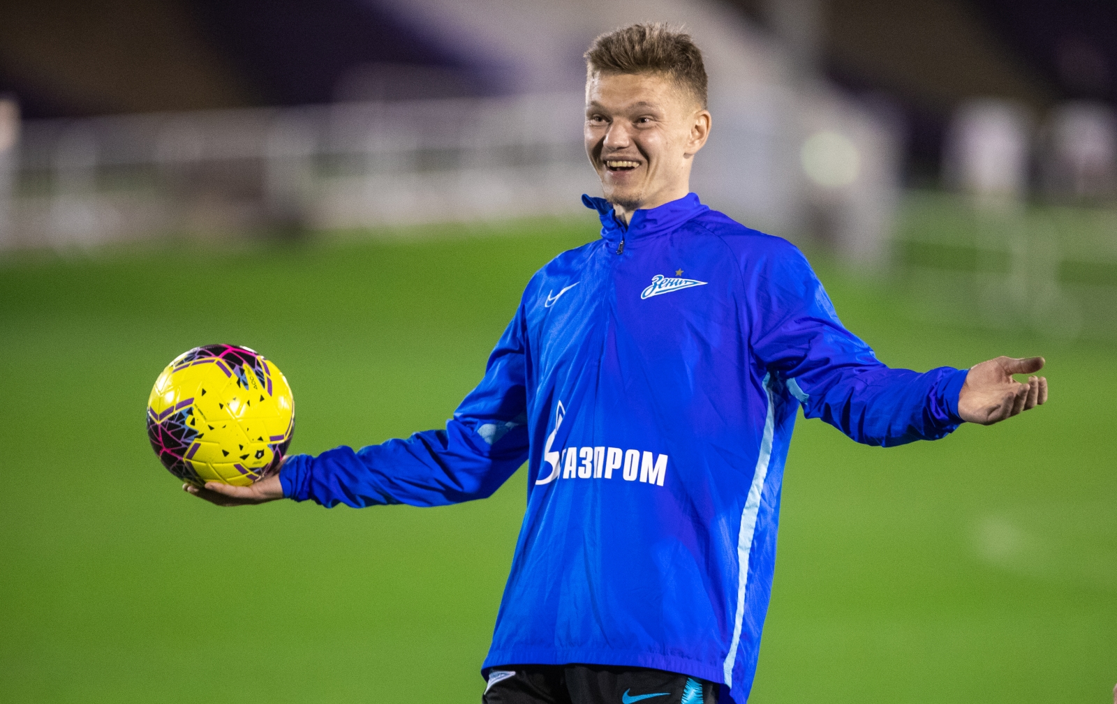 «Газпром»-тренировочные сборы в Катаре: 23 января, вечерняя тренировка