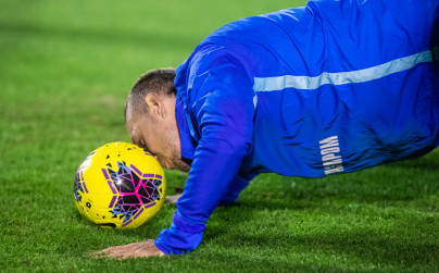 «Газпром»-тренировочные сборы в Катаре: 23 января, вечерняя тренировка