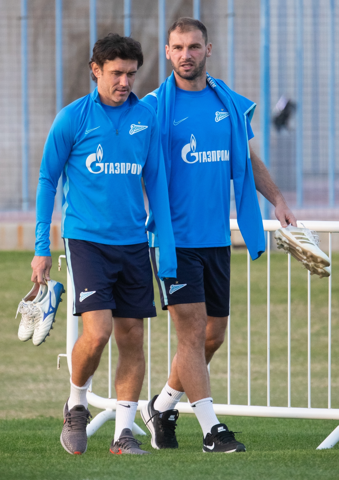 «Газпром»-тренировочные сборы в Катаре: 24 января, вечерняя тренировка