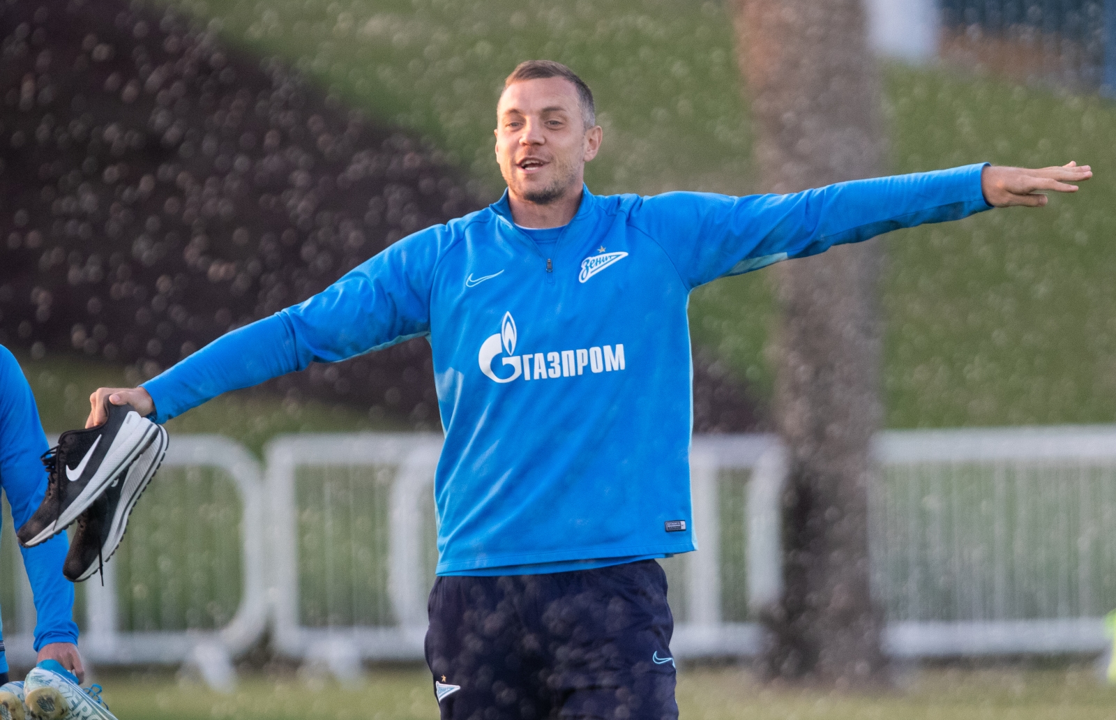 «Газпром»-тренировочные сборы в Катаре: 24 января, вечерняя тренировка