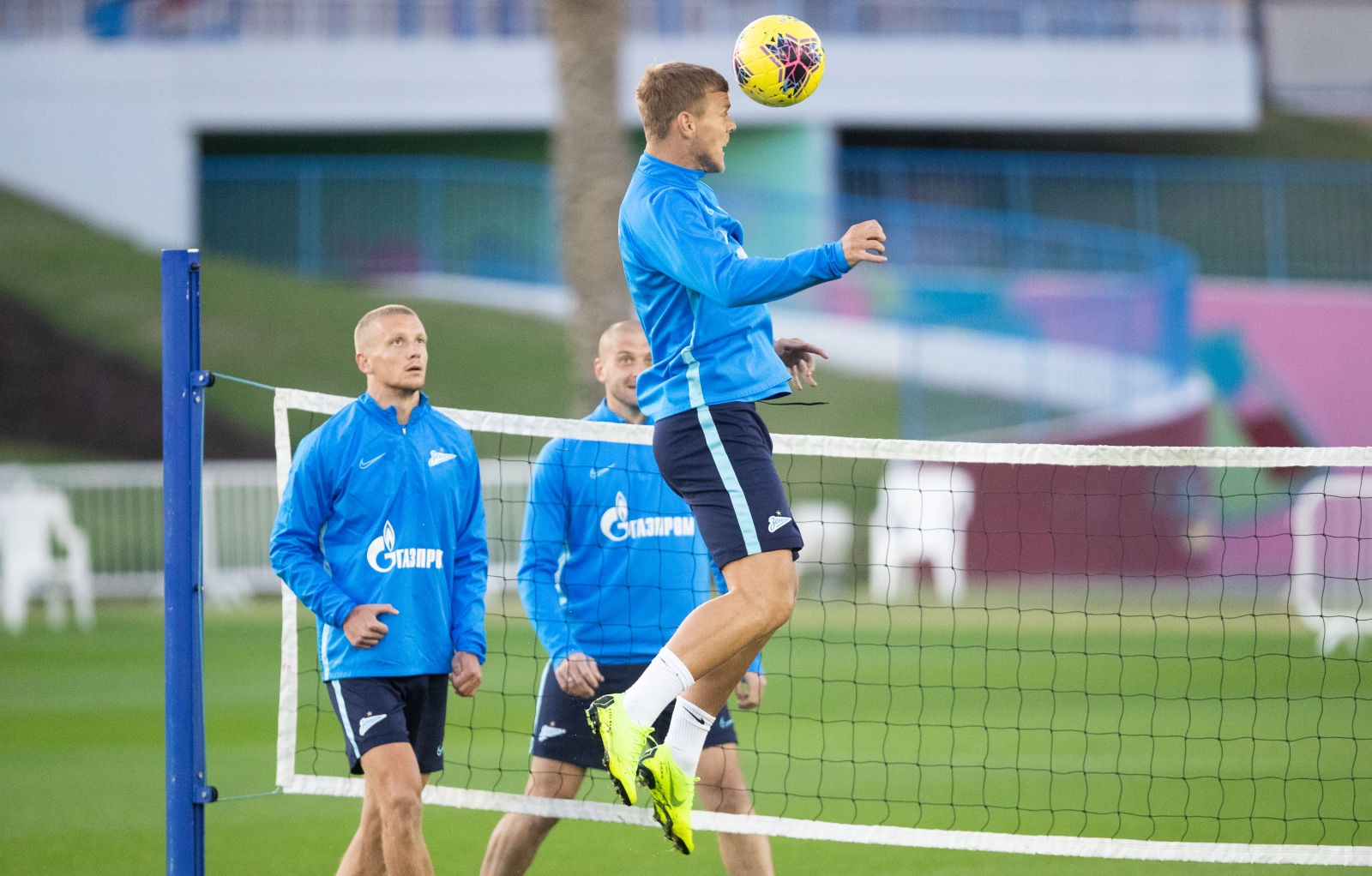 «Газпром»-тренировочные сборы в Катаре: 24 января, вечерняя тренировка