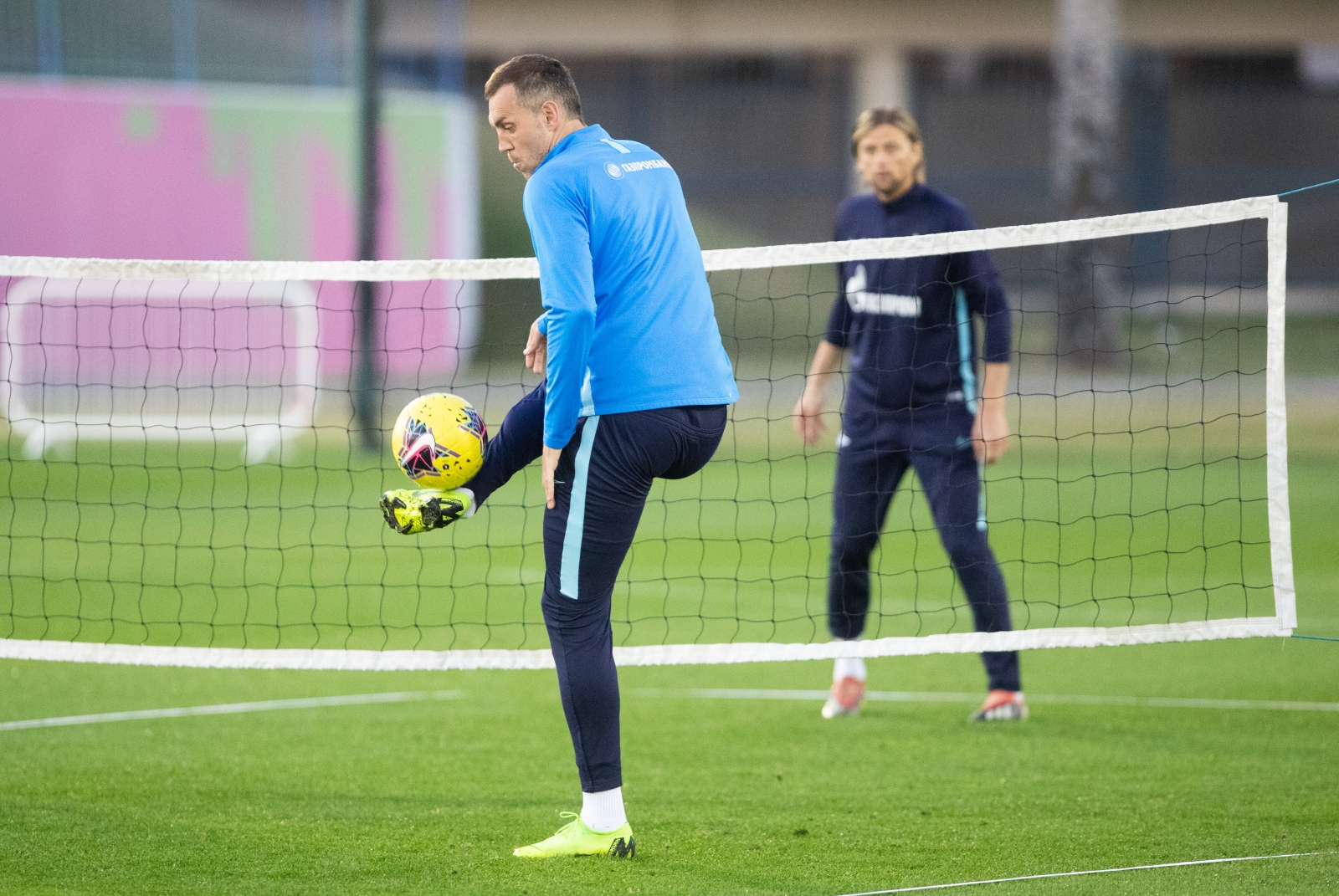 «Газпром»-тренировочные сборы в Катаре: 24 января, вечерняя тренировка