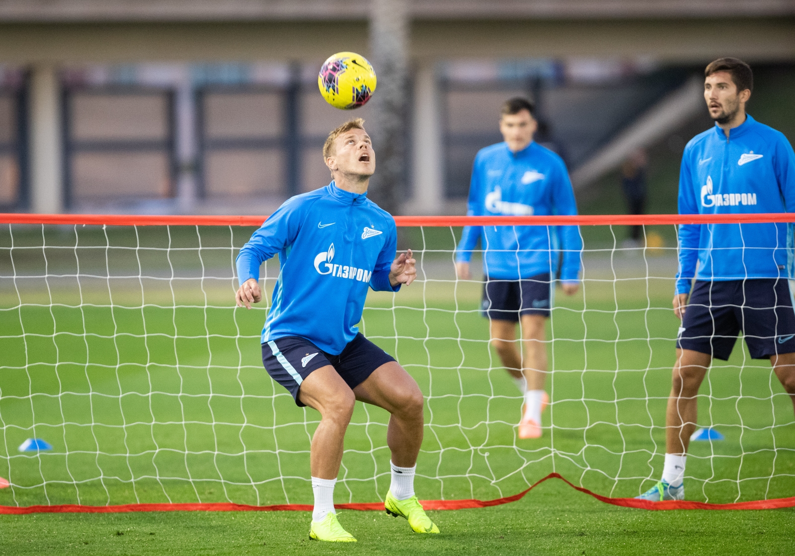 «Газпром»-тренировочные сборы в Катаре: 24 января, вечерняя тренировка