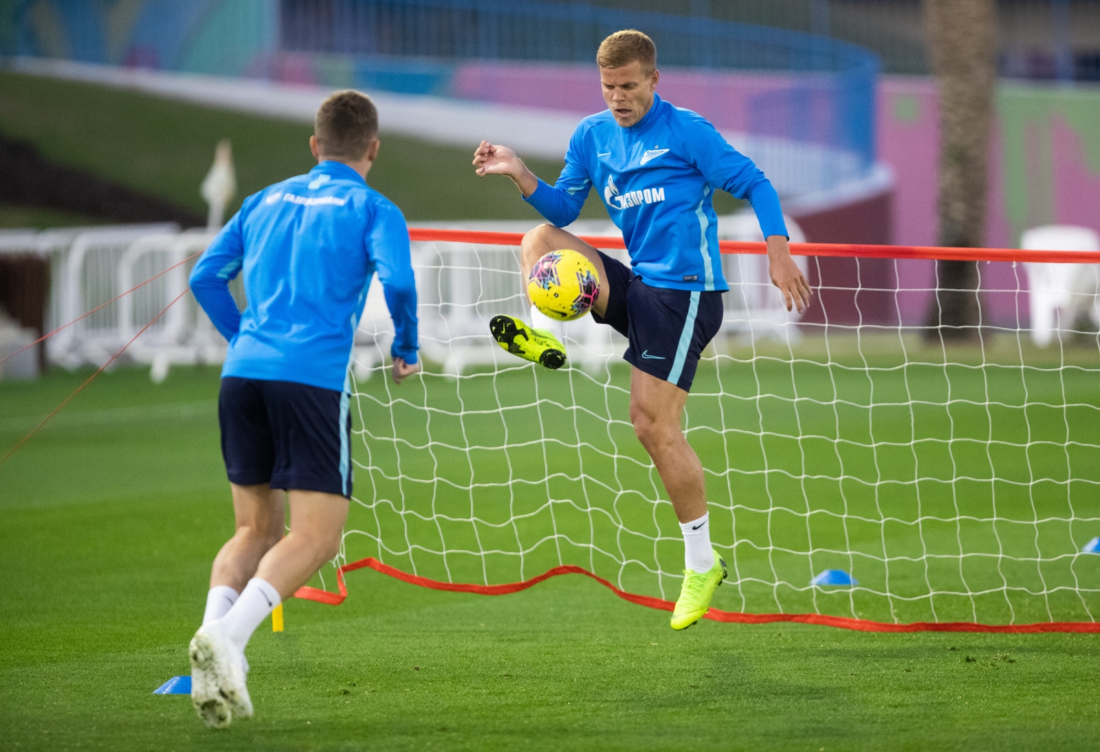 «Газпром»-тренировочные сборы в Катаре: 24 января, вечерняя тренировка
