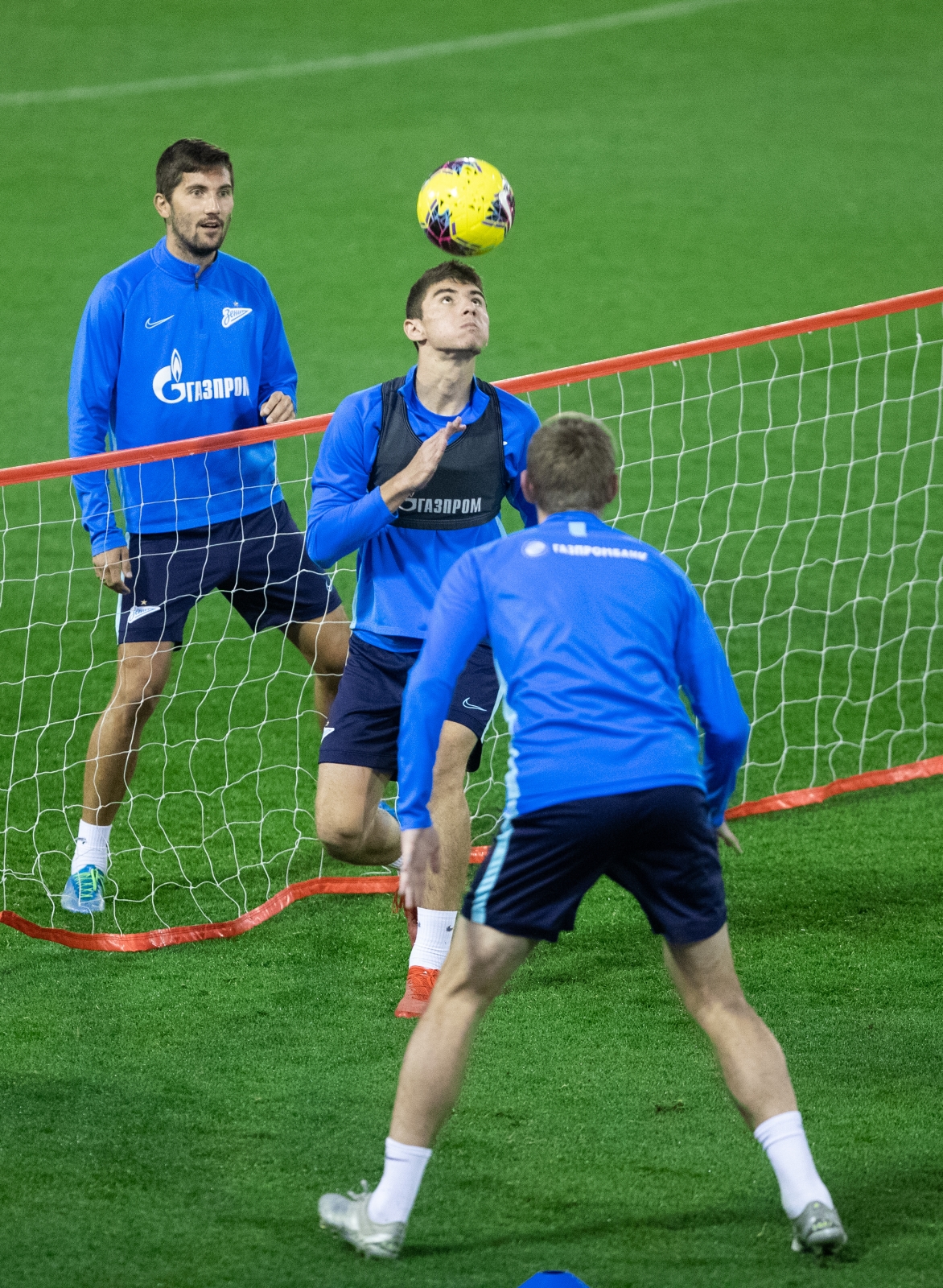«Газпром»-тренировочные сборы в Катаре: 24 января, вечерняя тренировка