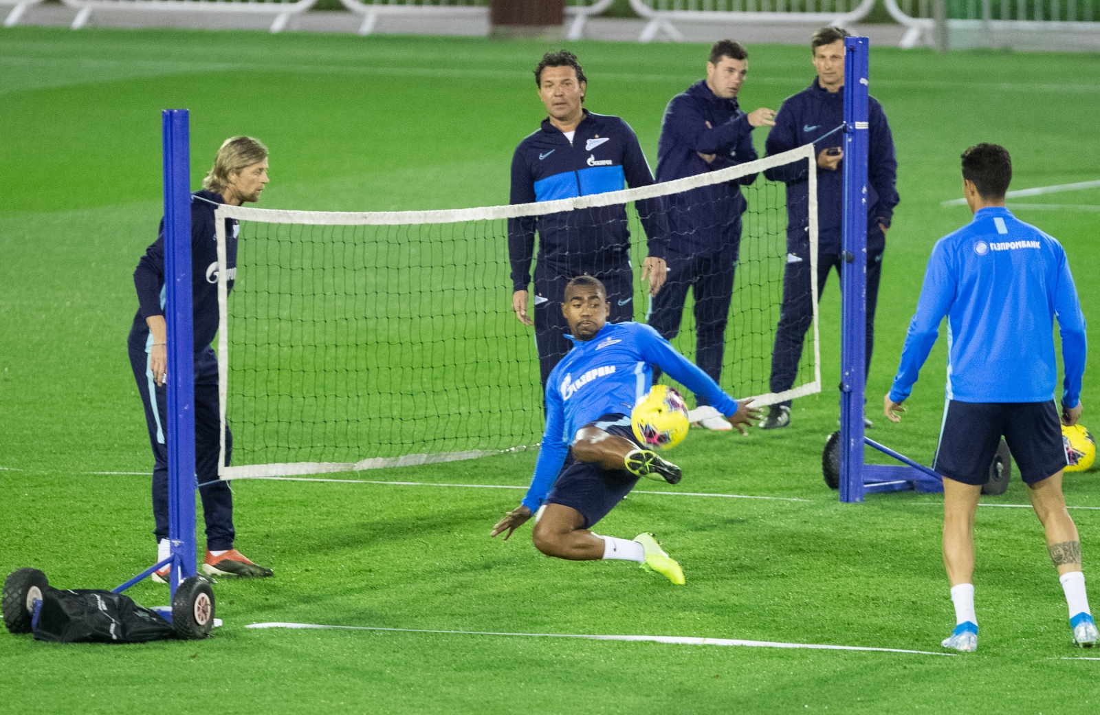 «Газпром»-тренировочные сборы в Катаре: 24 января, вечерняя тренировка