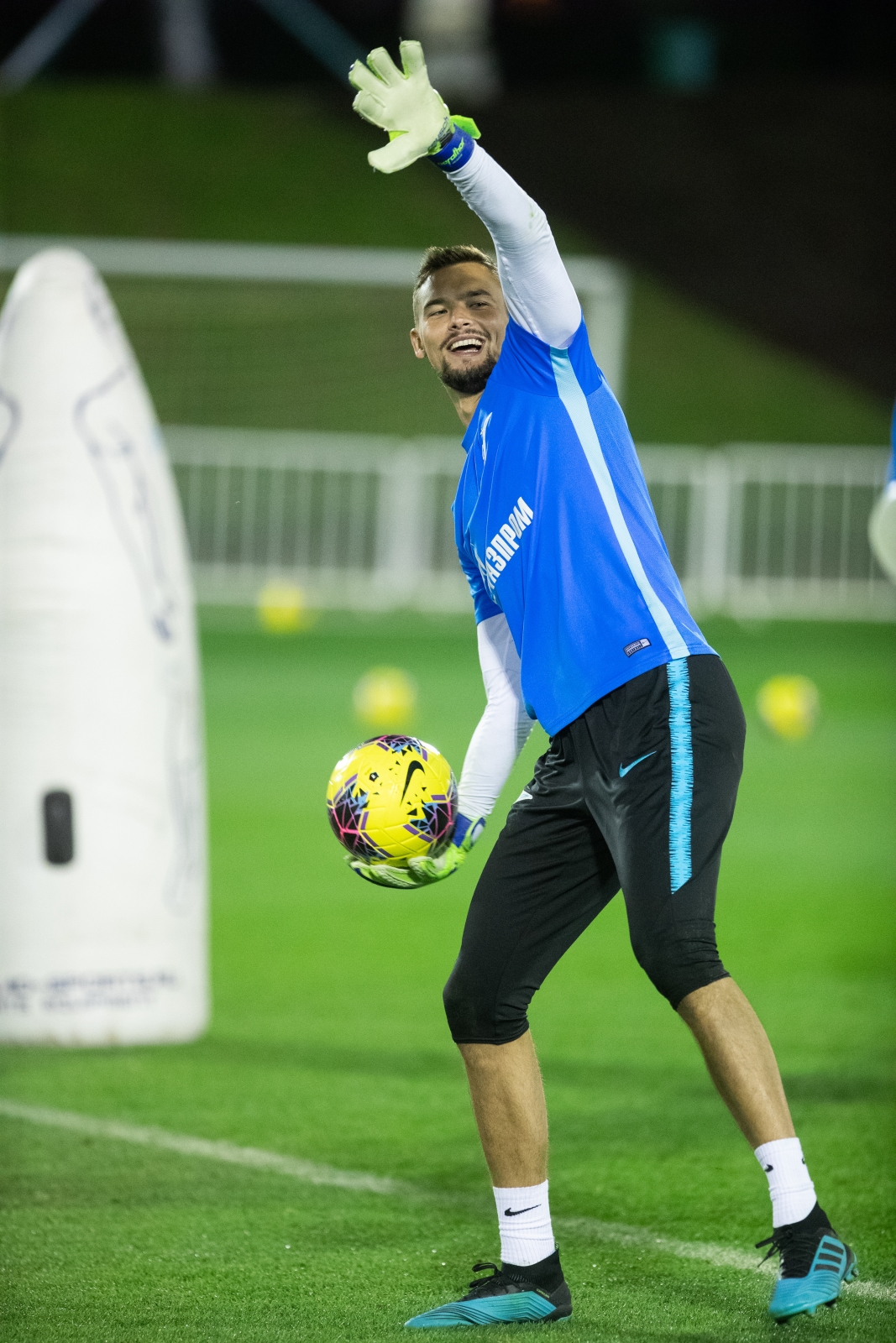 «Газпром»-тренировочные сборы в Катаре: 24 января, вечерняя тренировка