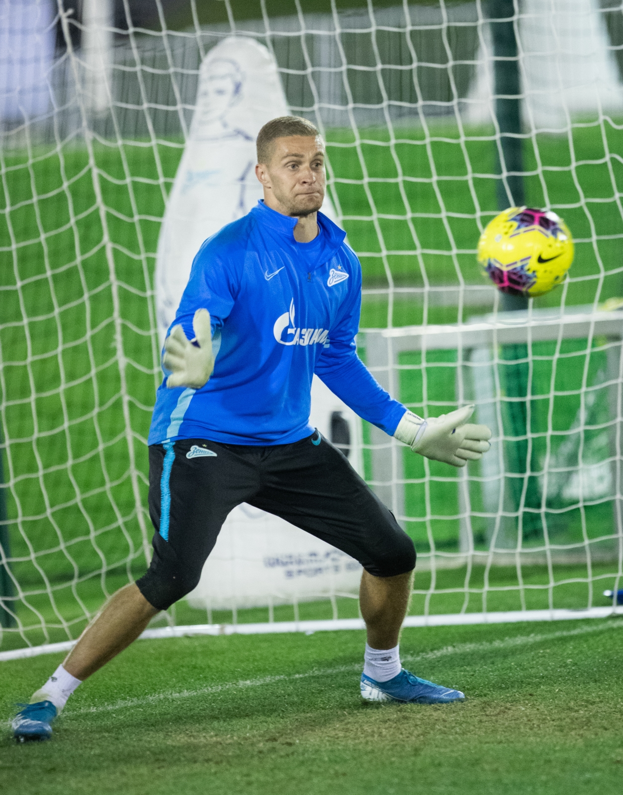 «Газпром»-тренировочные сборы в Катаре: 24 января, вечерняя тренировка