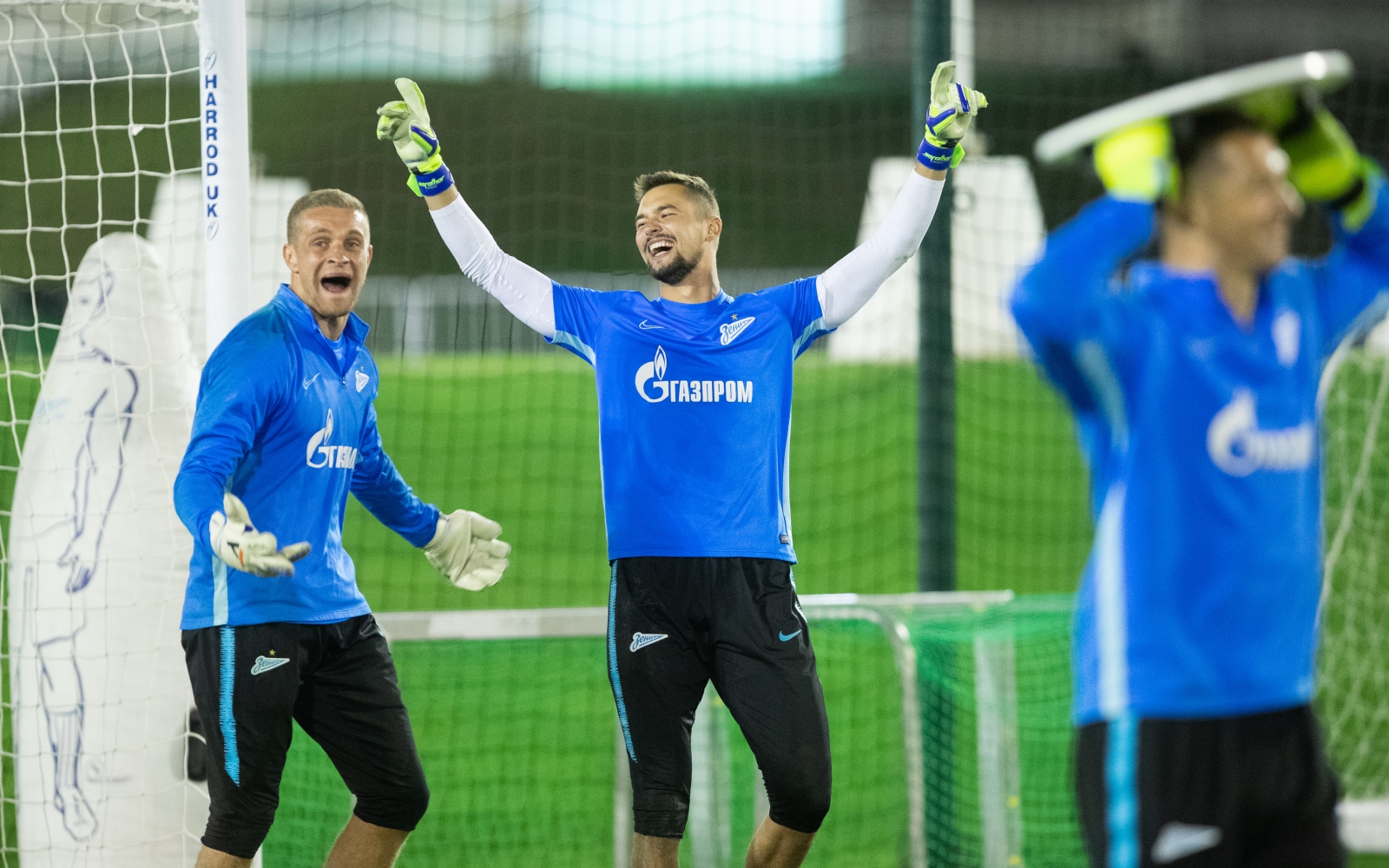 «Газпром»-тренировочные сборы в Катаре: 24 января, вечерняя тренировка