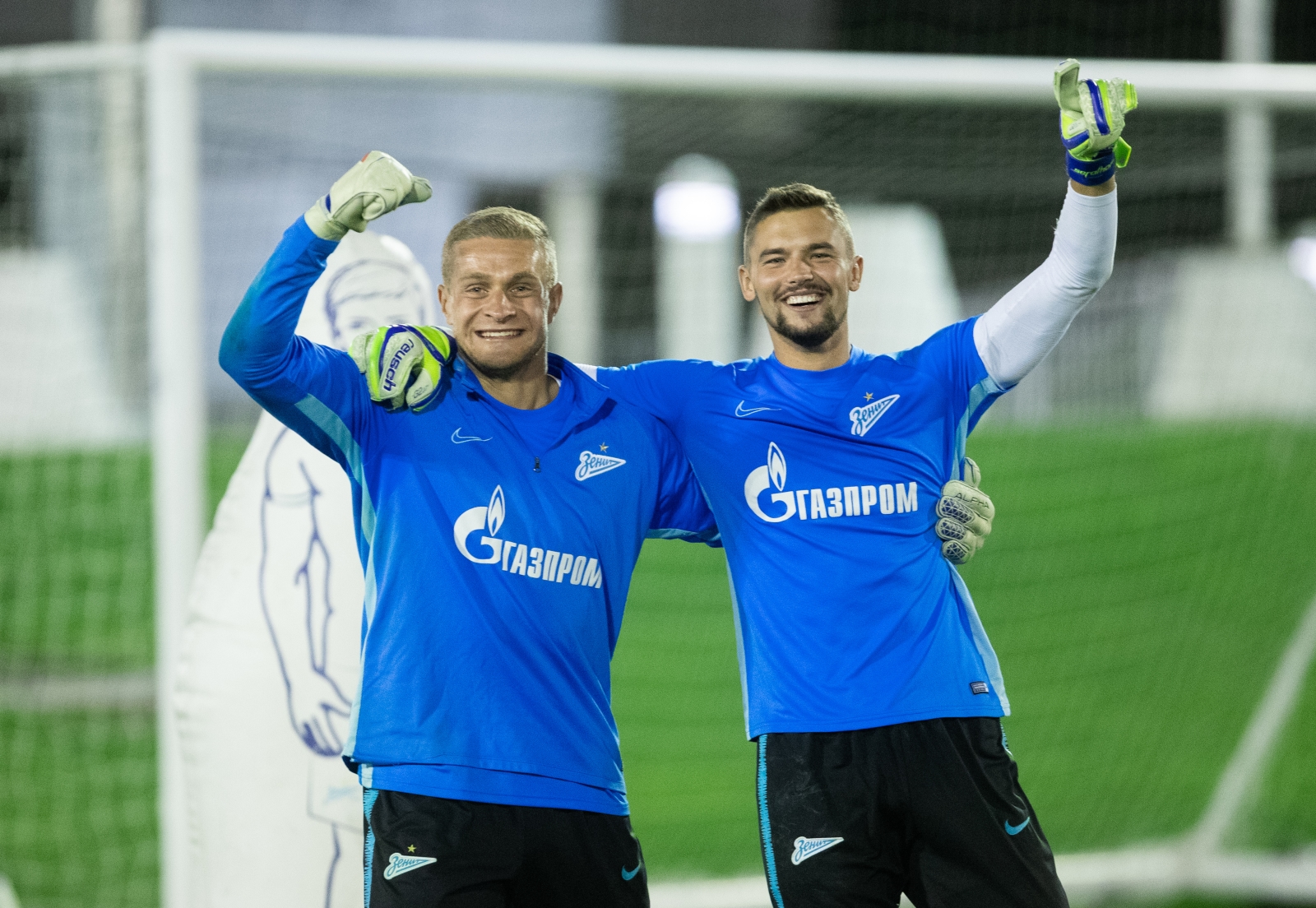 «Газпром»-тренировочные сборы в Катаре: 24 января, вечерняя тренировка