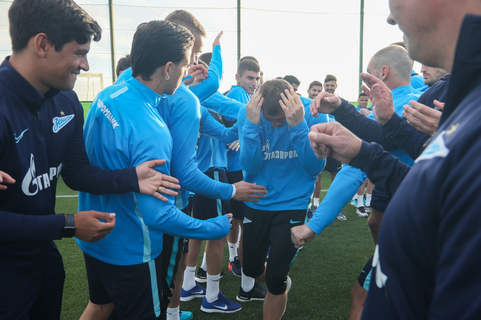 «Газпром»-тренировочные сборы в Испании: 29 января, вечерняя тренировка