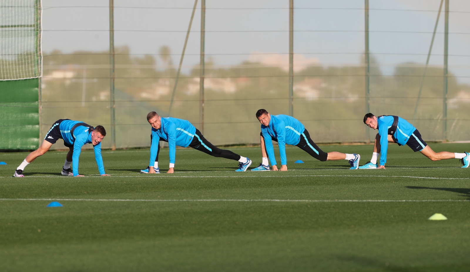 «Газпром»-тренировочные сборы в Испании: 29 января, вечерняя тренировка