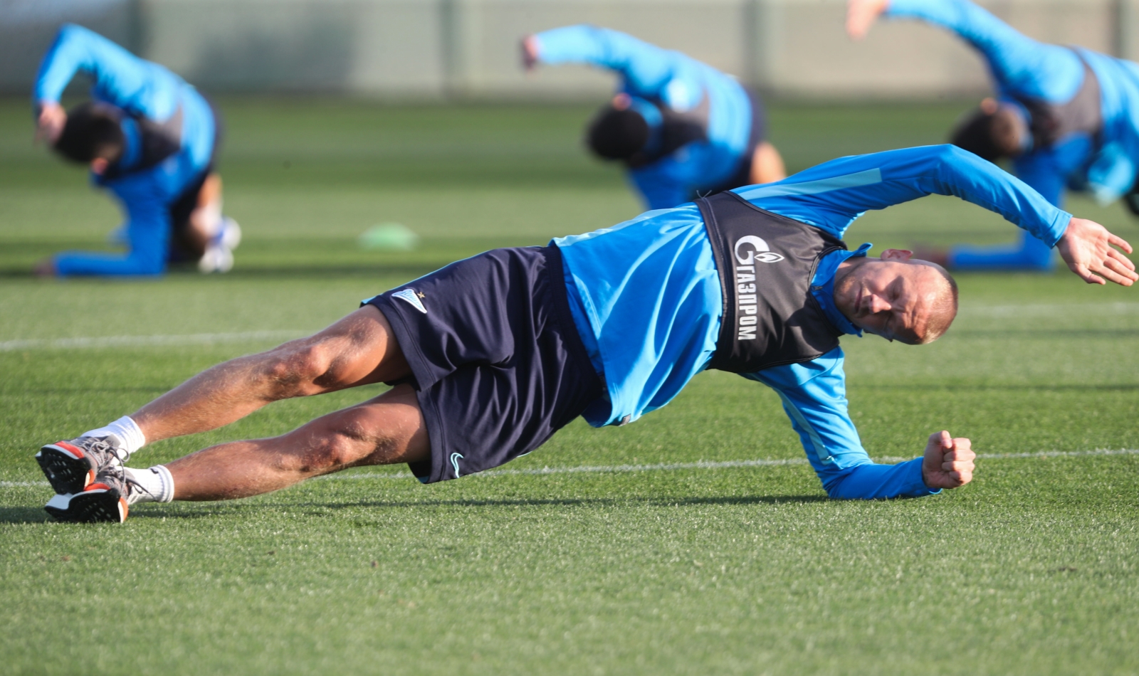 «Газпром»-тренировочные сборы в Испании: 29 января, вечерняя тренировка