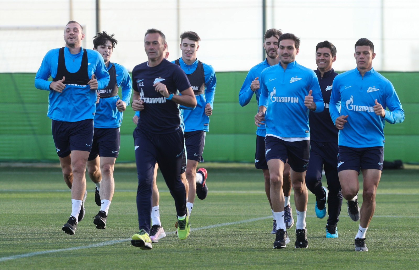 «Газпром»-тренировочные сборы в Испании: 29 января, вечерняя тренировка