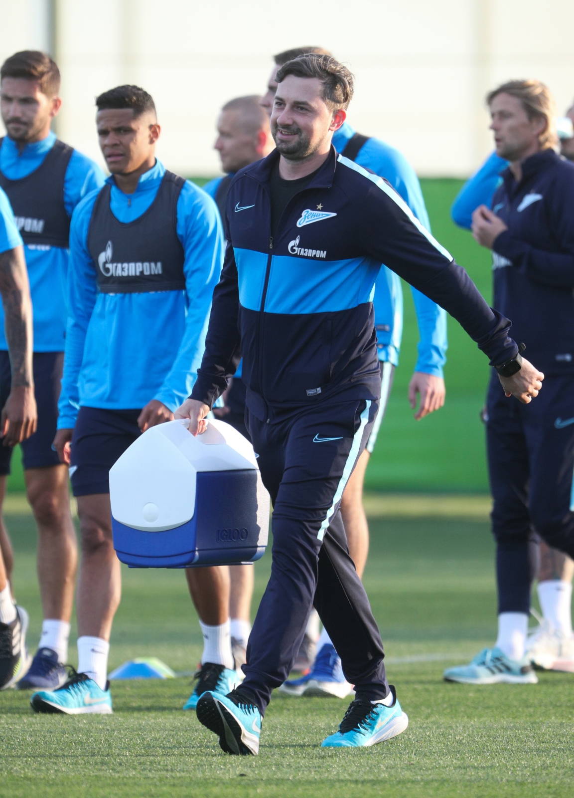 «Газпром»-тренировочные сборы в Испании: 29 января, вечерняя тренировка