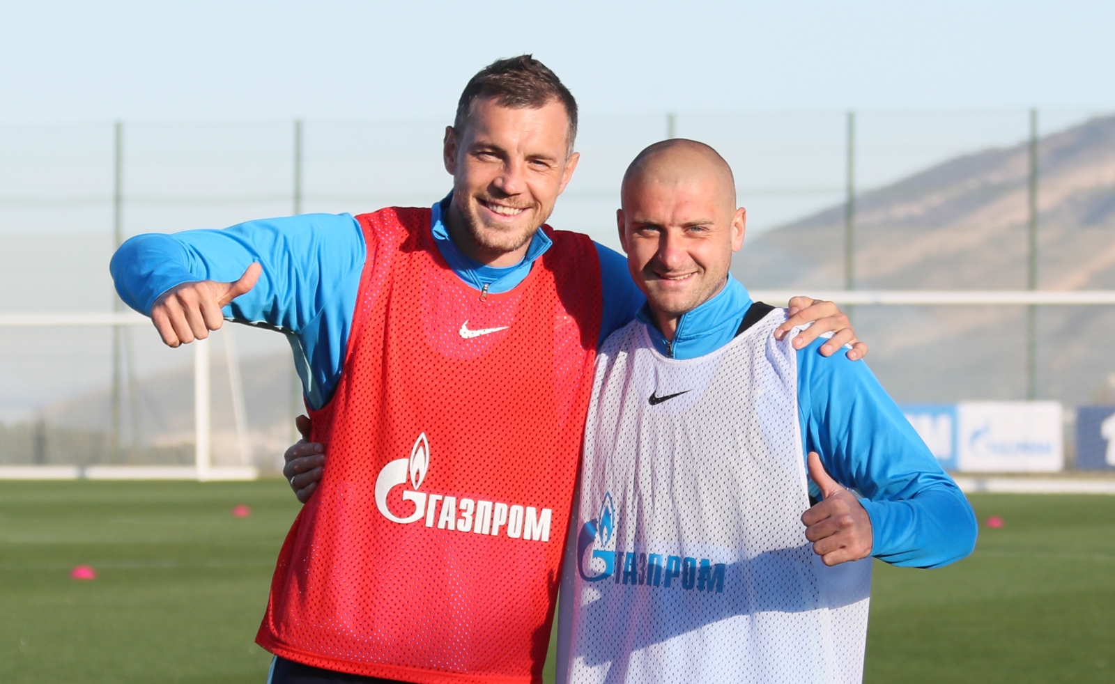 «Газпром»-тренировочные сборы в Испании: 30 января, вечерняя тренировка