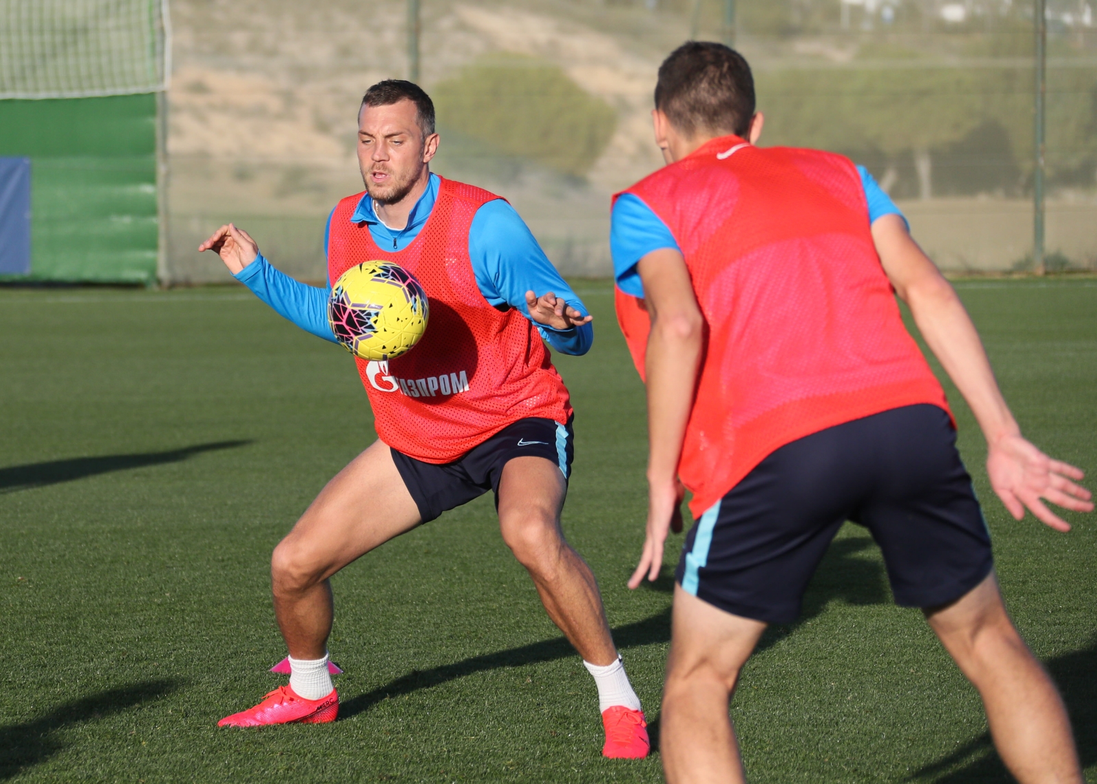 «Газпром»-тренировочные сборы в Испании: 30 января, вечерняя тренировка