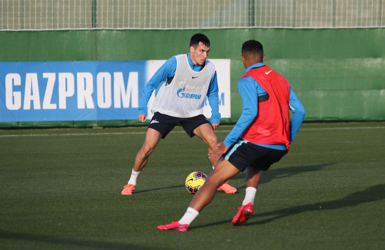 «Газпром»-тренировочные сборы в Испании: 30 января, вечерняя тренировка