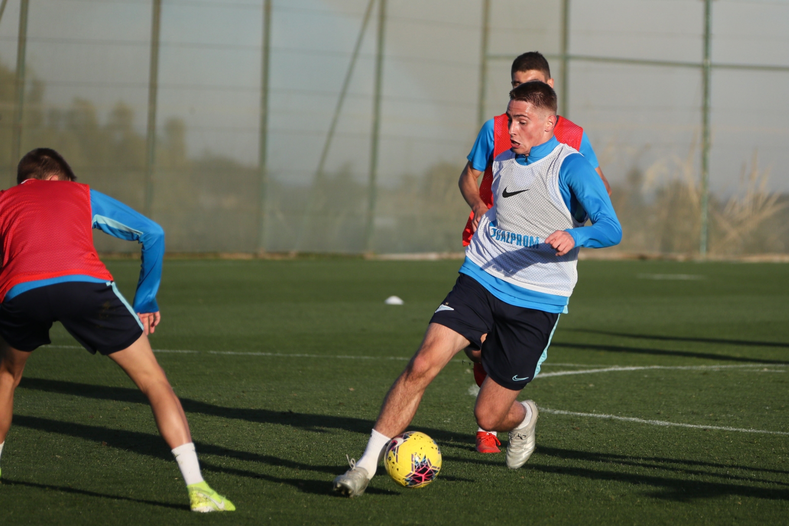 «Газпром»-тренировочные сборы в Испании: 30 января, вечерняя тренировка