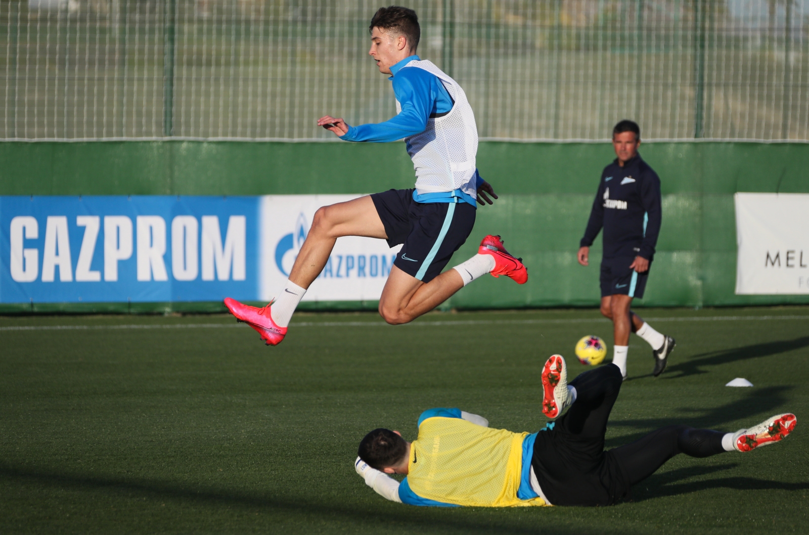 «Газпром»-тренировочные сборы в Испании: 30 января, вечерняя тренировка