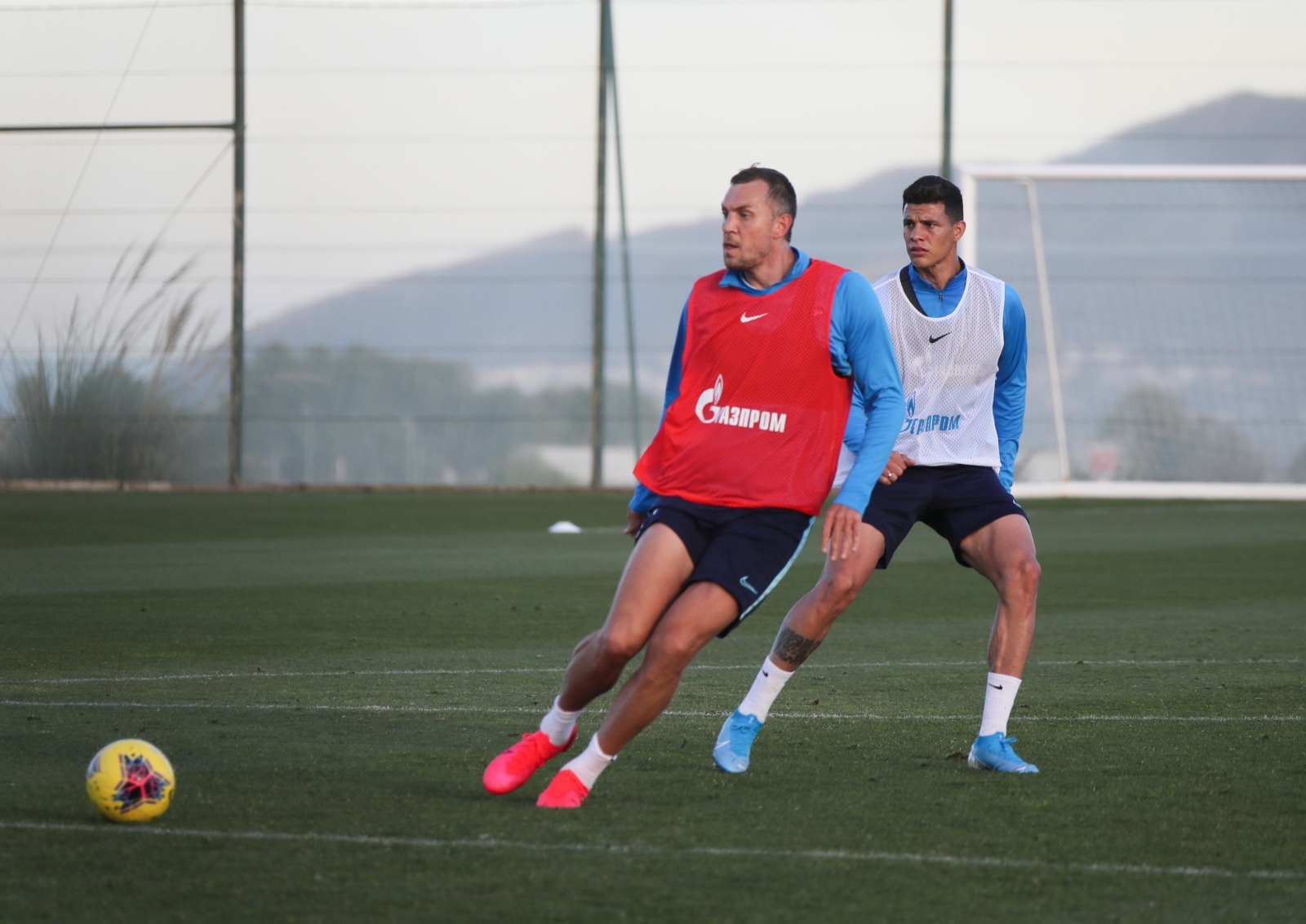 «Газпром»-тренировочные сборы в Испании: 30 января, вечерняя тренировка