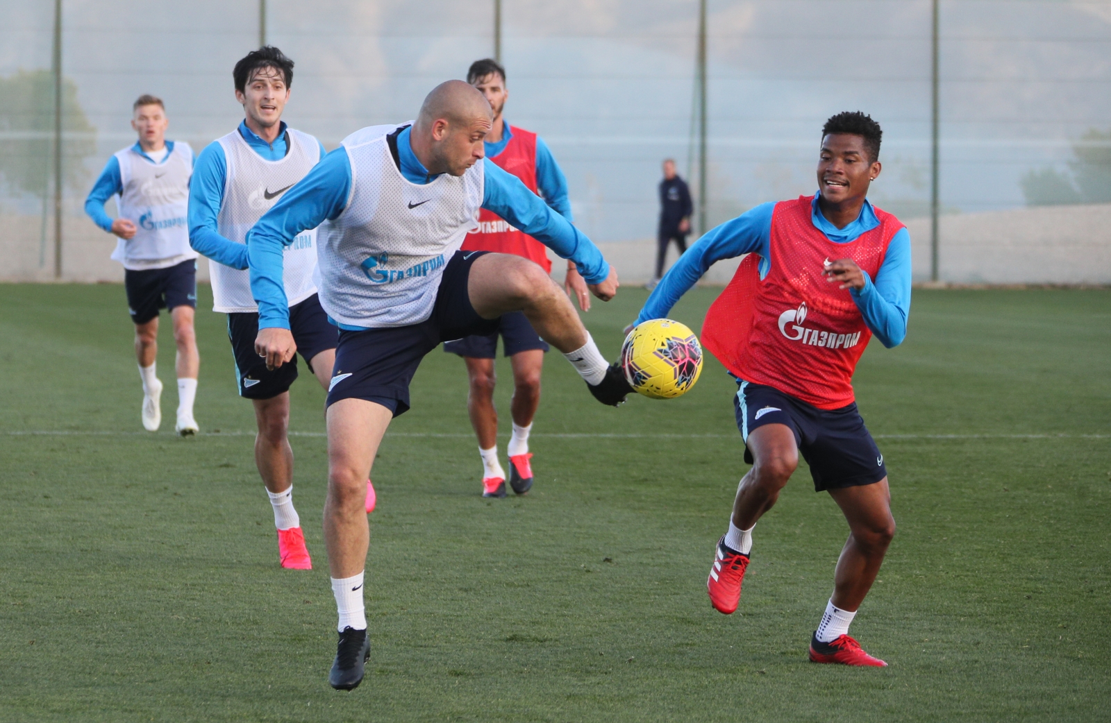 «Газпром»-тренировочные сборы в Испании: 30 января, вечерняя тренировка