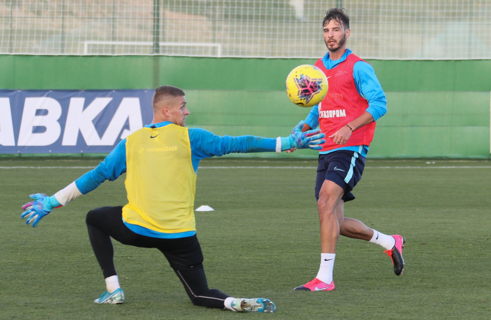 «Газпром»-тренировочные сборы в Испании: 30 января, вечерняя тренировка