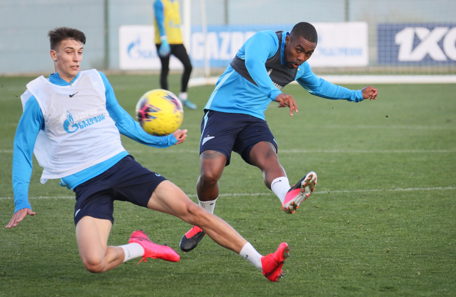 «Газпром»-тренировочные сборы в Испании: 30 января, вечерняя тренировка